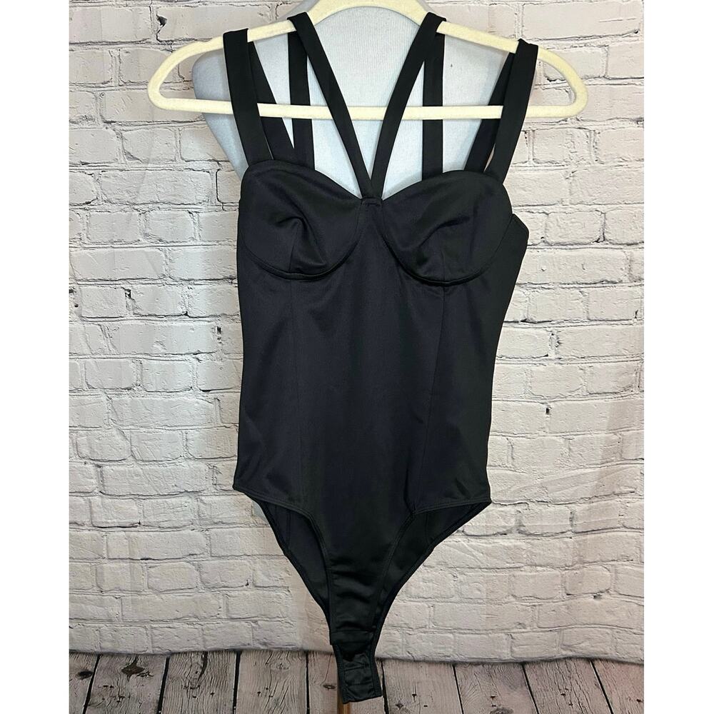Lulu’s Tie Neck Bodysuit